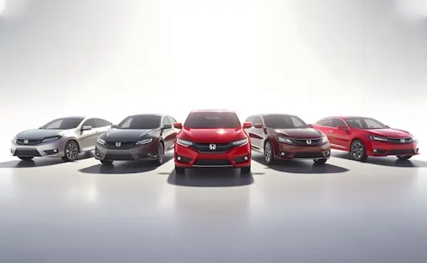 Premium red sedan from Onroadz fleet